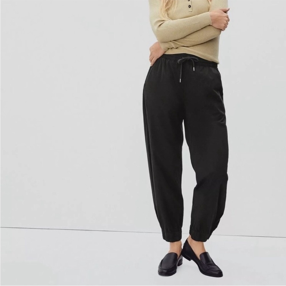 Everlane The Organic Cotton Jogger Pants Black